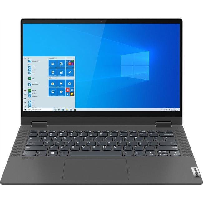 Lenovo-Imsourcing Ideapad Flex 5-14Are-05 81X20002Us 14" Touchscreen 2 In 1 Notebook - Full Hd - 1920 X 1080 - Amd Ryzen 7 4700U Octa-Core (8 Core) 2 Ghz - 8 Gb Total Ram - 512 Gb Ssd - Graphite Gray