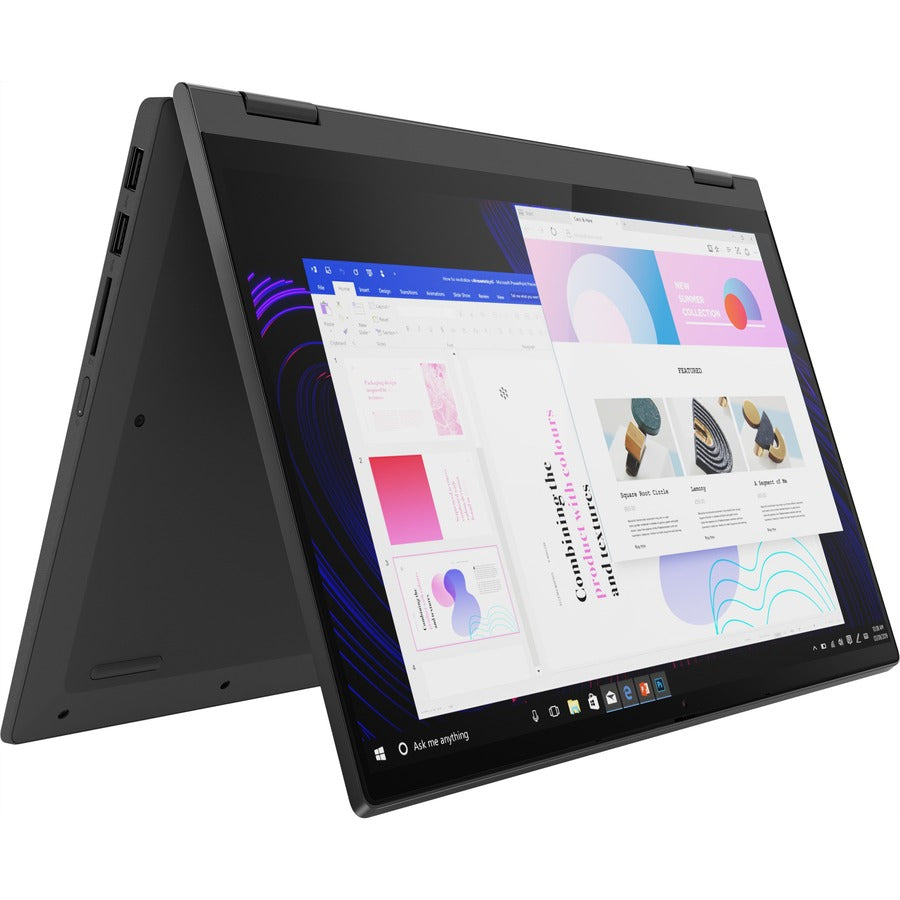 Lenovo-Imsourcing Ideapad Flex 5-14Are-05 81X20002Us 14" Touchscreen 2 In 1 Notebook - Full Hd - 1920 X 1080 - Amd Ryzen 7 4700U Octa-Core (8 Core) 2 Ghz - 8 Gb Total Ram - 512 Gb Ssd - Graphite Gray