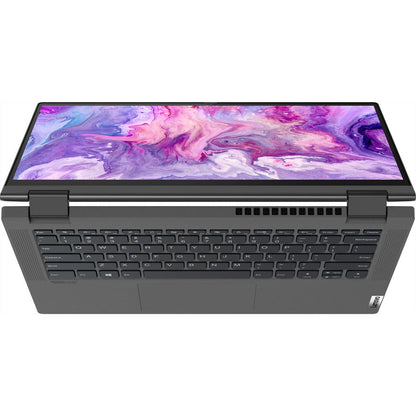 Lenovo-Imsourcing Ideapad Flex 5-14Are-05 81X20007Us 14" Touchscreen 2 In 1 Notebook - Full Hd - 1920 X 1080 - Amd Ryzen 5 4500U Hexa-Core (6 Core) 2.30 Ghz - 8 Gb Total Ram - 256 Gb Ssd - Platinum Gray