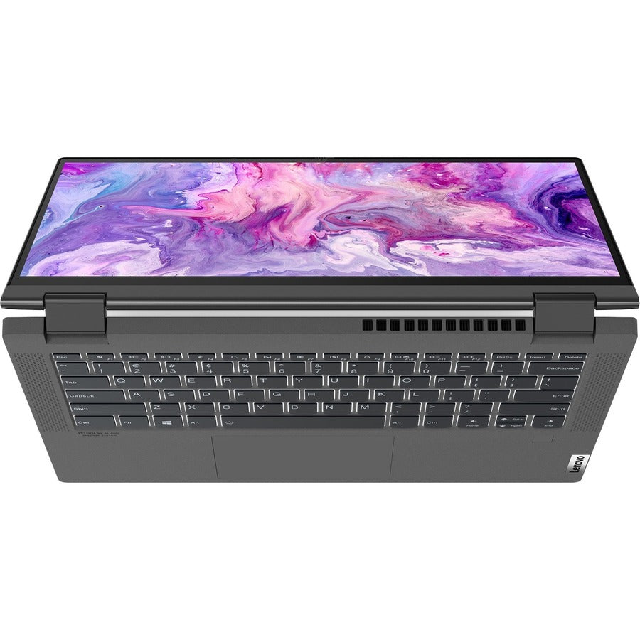 Lenovo-Imsourcing Ideapad Flex 5 14Itl05 82Hs000Wus 14" Touchscreen Convertible 2 In 1 Notebook - Full Hd - 1920 X 1080 - Intel Core I7 11Th Gen I7-1165G7 Quad-Core (4 Core) 2.80 Ghz - 12 Gb Total Ram - 512 Gb Ssd - Graphite Gray