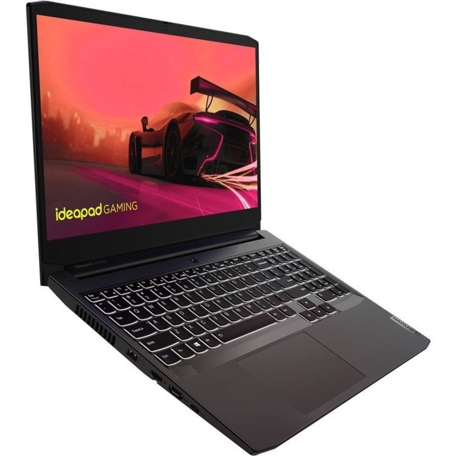 Lenovo-Imsourcing Ideapad Gaming 3 15Ach6 82K200Xxus 15.6" Gaming Notebook - Full Hd - 1920 X 1080 - Amd Ryzen 5 5600H Hexa-Core (6 Core) 3.30 Ghz - 8 Gb Total Ram - 512 Gb Ssd - Shadow Black