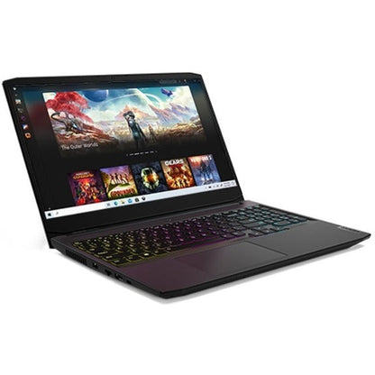 Lenovo-Imsourcing Ideapad Gaming 3 15Ach6 82K200Xxus 15.6" Gaming Notebook - Full Hd - 1920 X 1080 - Amd Ryzen 5 5600H Hexa-Core (6 Core) 3.30 Ghz - 8 Gb Total Ram - 512 Gb Ssd - Shadow Black