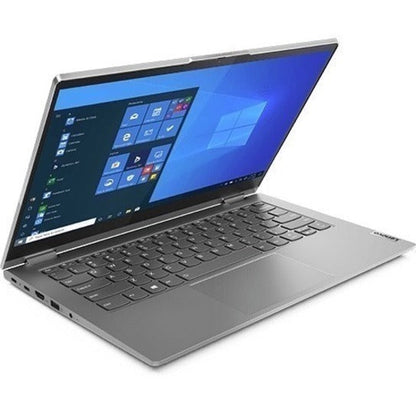 Lenovo-Imsourcing Thinkbook 14S Yoga Itl 20We001Cus 14" Touchscreen Rugged Convertible 2 In 1 Notebook - Full Hd - 1920 X 1080 - Intel Core I5 11Th Gen I5-1135G7 Quad-Core (4 Core) 2.40 Ghz - 8 Gb Total Ram - 512 Gb Ssd - Abyss Blue