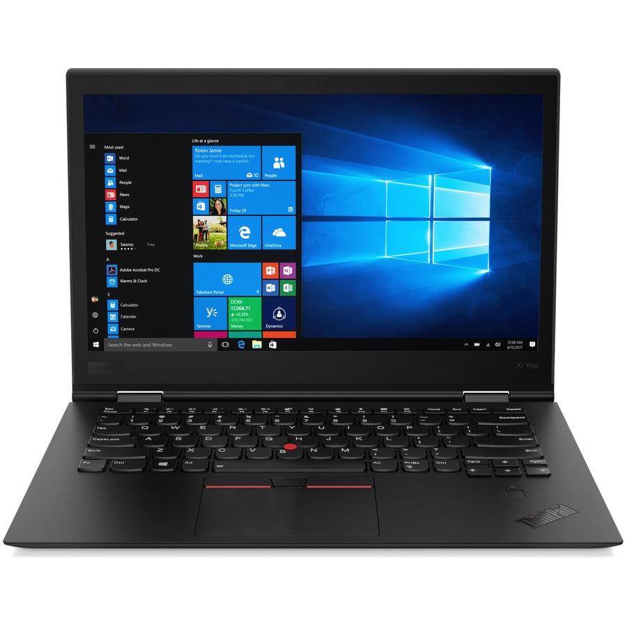 Lenovo-Imsourcing Thinkpad X1 Yoga 3Rd Gen 20Lfs06G00 14" Touchscreen Rugged Convertible 2 In 1 Ultrabook - Wqhd - 2560 X 1440 - Intel Core I7 8Th Gen I7-8550U Quad-Core (4 Core) 1.80 Ghz - 8 Gb Total Ram - 256 Gb Ssd