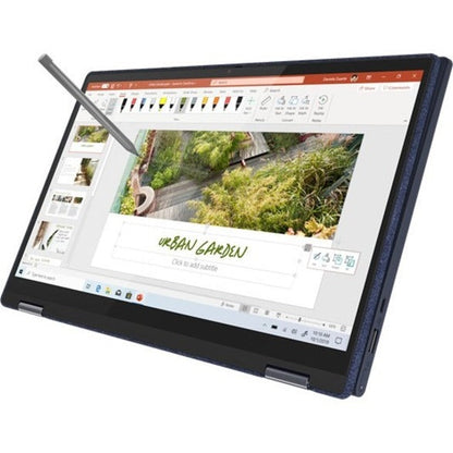 Lenovo-Imsourcing Yoga 6 13Are05 82Fn0001Us 13.3" Touchscreen 2 In 1 Notebook - Full Hd - 1920 X 1080 - Amd Ryzen 7 4700U Octa-Core (8 Core) 2.10 Ghz - 8 Gb Total Ram - 512 Gb Ssd - Abyss Blue