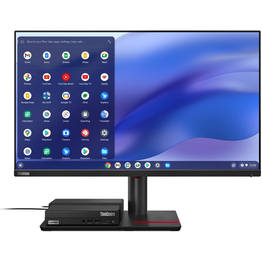 Lenovo ThinkCentre M60q 12JL0000US Chromebox - Intel Celeron 7305 Penta-core (5 Core) 1.10 GHz - 4 GB RAM DDR4 SDRAM - 64 GB Flash Memory Capacity - Tiny - Black