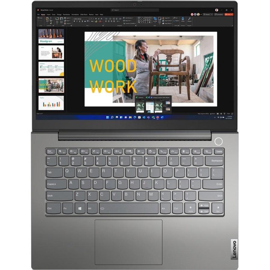 Lenovo Thinkbook 14 G4 Aba 21Dk000Jus 14" Notebook - Full Hd - 1920 X 1080 - Amd Ryzen 5 5625U Hexa-Core (6 Core) 2.30 Ghz - 16 Gb Total Ram - 8 Gb On-Board Memory - 256 Gb Ssd - Mineral Gray