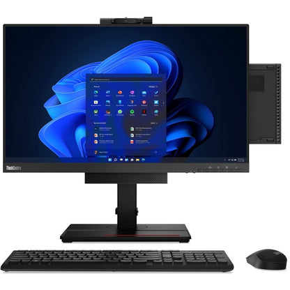 Lenovo Thinkcentre M80Q Gen 3 11U1003Xus Desktop Computer - Intel Core I5 12Th Gen I5-12500T Hexa-Core (6 Core) 2 Ghz - 8 Gb Ram Ddr5 Sdram - 128 Gb M.2 Pci Express Nvme 4.0 X4 Ssd - Tiny - Black