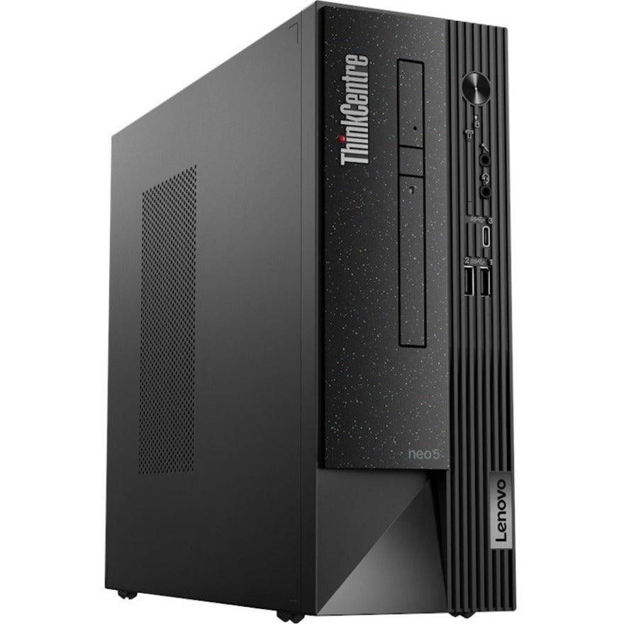 Lenovo Thinkcentre Neo 50S 11Sx000Fus Desktop Computer - Intel Core I5 12Th Gen I5-12400 Hexa-Core (6 Core) - 8 Gb Ram Ddr4 Sdram - Small Form Factor - Black