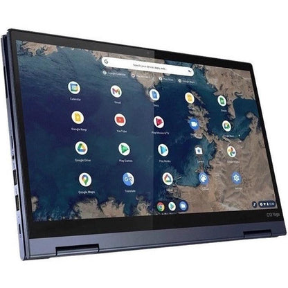 Lenovo Thinkpad C13 Yoga Chromebook 33.8 Cm (13.3") Touchscreen Full Hd Amd Ryzen™ 5 8 Gb Ddr4-Sdram 256 Gb Ssd Wi-Fi 5 (802.11Ac) Chrome Os Blue 20Ux001Rus