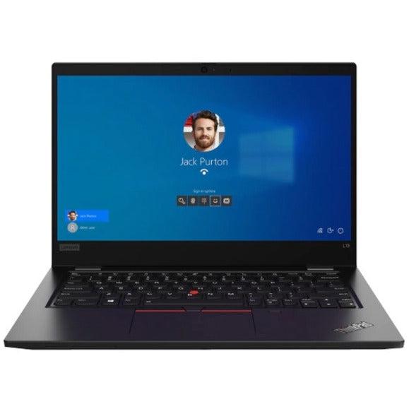 Lenovo Thinkpad L13 Notebook 33.8 Cm (13.3") Full Hd Intel® Core™ I5 8 Gb Ddr4-Sdram 256 Gb Ssd Wi-Fi 6 (802.11Ax) Windows 10 Pro Black 20Vh001Kus