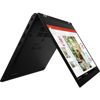 Lenovo Thinkpad L13 Yoga Gen 2 20Vk002Bus 13.3" Touchscreen Convertible 2 In 1 Notebook - Full Hd - 1920 X 1080 - Intel Core I5 I5-1145G7 Quad-Core (4 Core) 2.60 Ghz - 8 Gb Total Ram - 256 Gb Ssd - Black