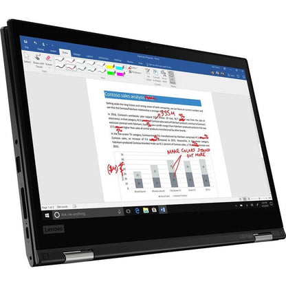 Lenovo Thinkpad L13 Yoga Hybrid (2-In-1) 33.8 Cm (13.3") Touchscreen Full Hd Intel® Core™ I7 16 Gb 20Vk0019Us