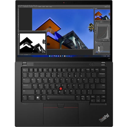 Lenovo Thinkpad L14 Gen 3 21C50011Us 14" Touchscreen Notebook - Full Hd - 1920 X 1080 - Amd Ryzen 5 Pro 5675U Hexa-Core (6 Core) 2.30 Ghz - 16 Gb Total Ram - 512 Gb Ssd - Thunder Black