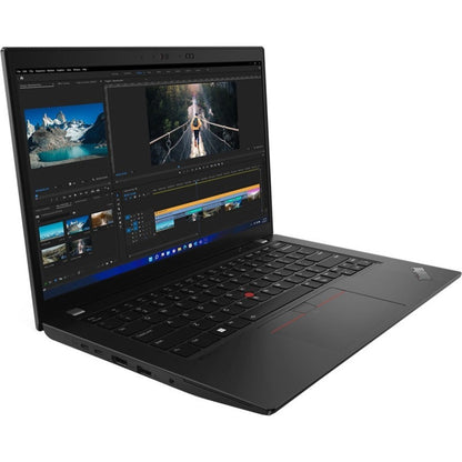 Lenovo Thinkpad L14 Gen 3 21C50016Us 14" Notebook - Full Hd - 1920 X 1080 - Amd Ryzen 5 Pro 5675U Hexa-Core (6 Core) 2.30 Ghz - 8 Gb Total Ram - 256 Gb Ssd - Thunder Black