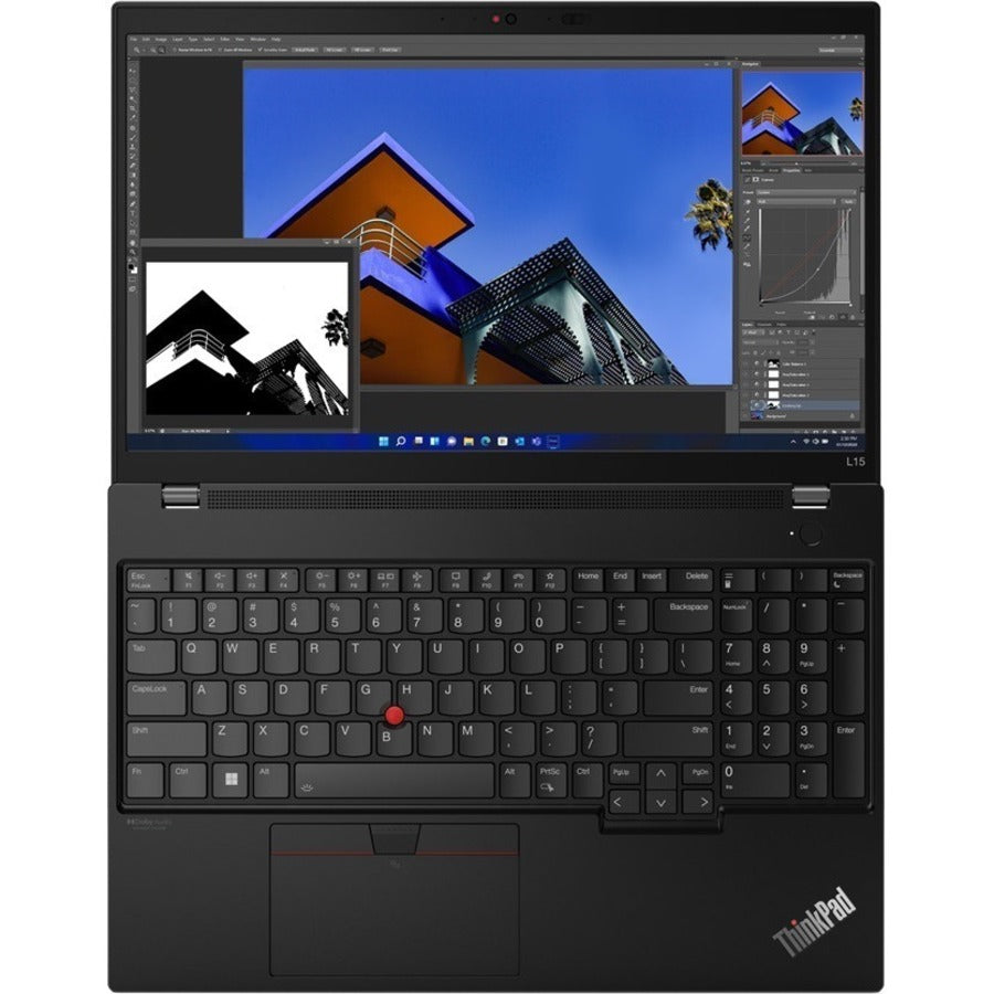 Lenovo Thinkpad L15 Gen 3 21C3004Sus 15.6" Notebook - Full Hd - 1920 X 1080 - Intel Core I5 12Th Gen I5-1245U Deca-Core (10 Core) - 8 Gb Total Ram - 256 Gb Ssd - Thunder Black