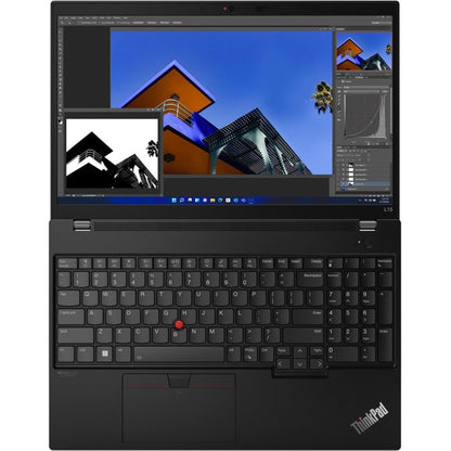 Lenovo Thinkpad L15 Gen 3 21C70017Us 15.6" Notebook - Full Hd - 1920 X 1080 - Amd Ryzen 5 Pro 5675U Hexa-Core (6 Core) 2.30 Ghz - 8 Gb Total Ram - 256 Gb Ssd - Thunder Black