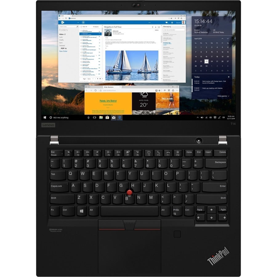 Lenovo Thinkpad T14 Gen 2 20W000Epus 14" Touchscreen Notebook - Full Hd - 1920 X 1080 - Intel Core I7 11Th Gen I7-1185G7 Quad-Core (4 Core) 3 Ghz - 16 Gb Total Ram - 512 Gb Ssd - Black
