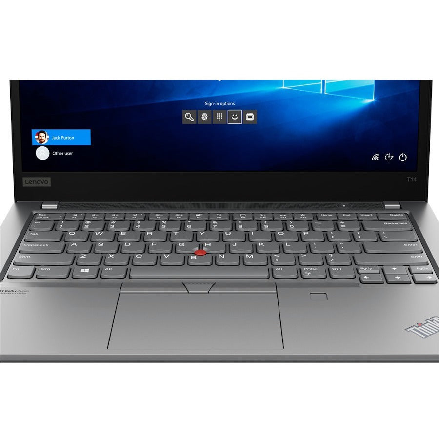 Lenovo Thinkpad T14 Gen 2 20Xk0069Us 14" Touchscreen Notebook - Full Hd - 1920 X 1080 - Amd Ryzen 7 Pro 5850U Octa-Core (8 Core) 1.90 Ghz - 16 Gb Total Ram - 512 Gb Ssd - Storm Gray