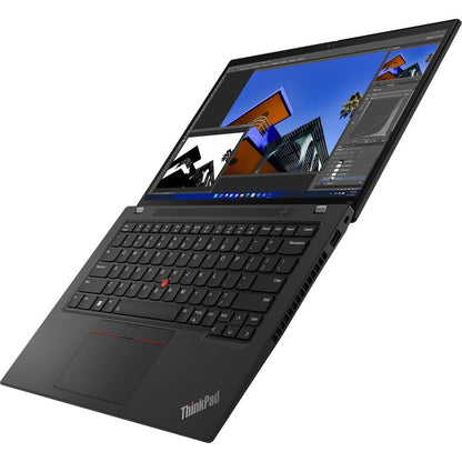 Lenovo Thinkpad T14 Gen 3 21Cf000Bus 14" Notebook - Wuxga - 1920 X 1200 - Amd Ryzen 5 Pro 6650U 2.90 Ghz - 16 Gb Total Ram - 16 Gb On-Board Memory - 256 Gb Ssd