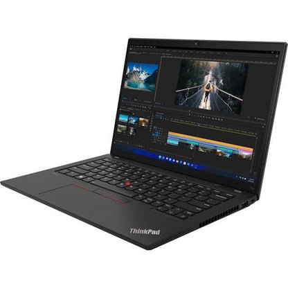 Lenovo Thinkpad T14 Gen 3 21Cf000Bus 14" Notebook - Wuxga - 1920 X 1200 - Amd Ryzen 5 Pro 6650U 2.90 Ghz - 16 Gb Total Ram - 16 Gb On-Board Memory - 256 Gb Ssd