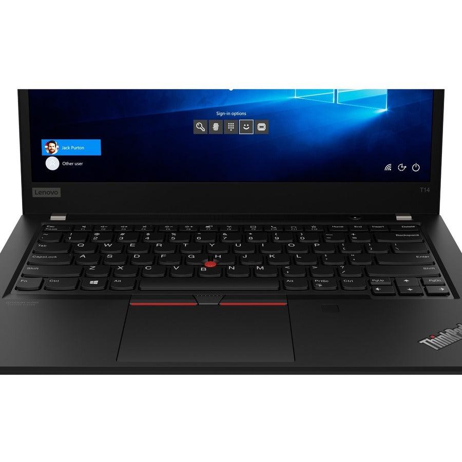 Lenovo Thinkpad T14 Notebook 35.6 Cm (14") Full Hd Amd Ryzen™ 5 Pro 16 Gb Ddr4-Sdram 512 Gb Ssd Wi-Fi 6 (802.11Ax) Windows 10 Pro Black