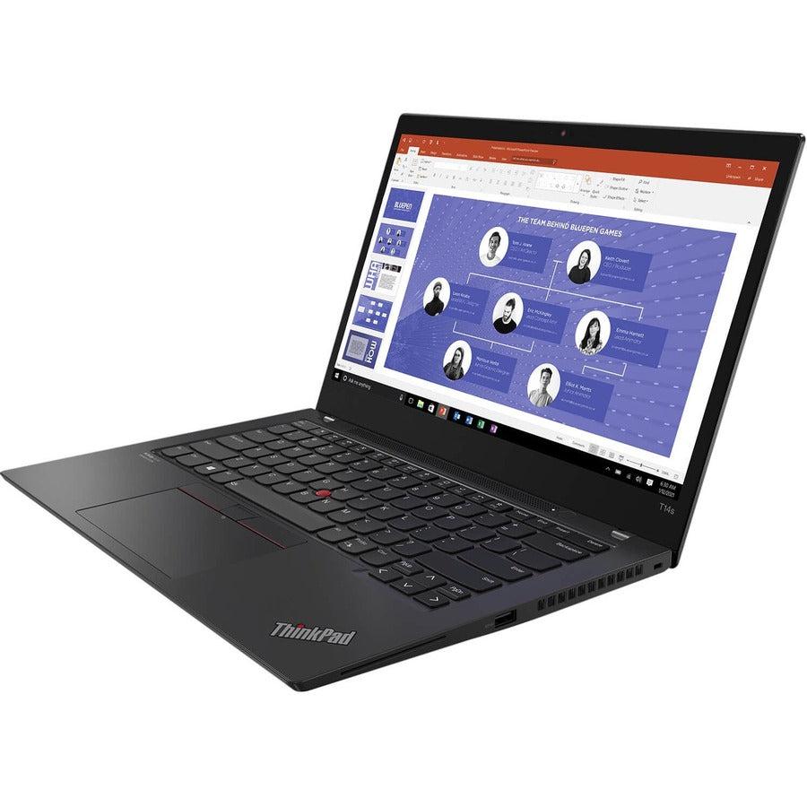 Lenovo Thinkpad T14S Notebook 35.6 Cm (14") Full Hd Intel® Core™ I5 8 Gb Lpddr4X-Sdram 256 Gb Ssd Wi-Fi 6 (802.11Ax) Windows 10 Pro Grey 20Wm007Yus