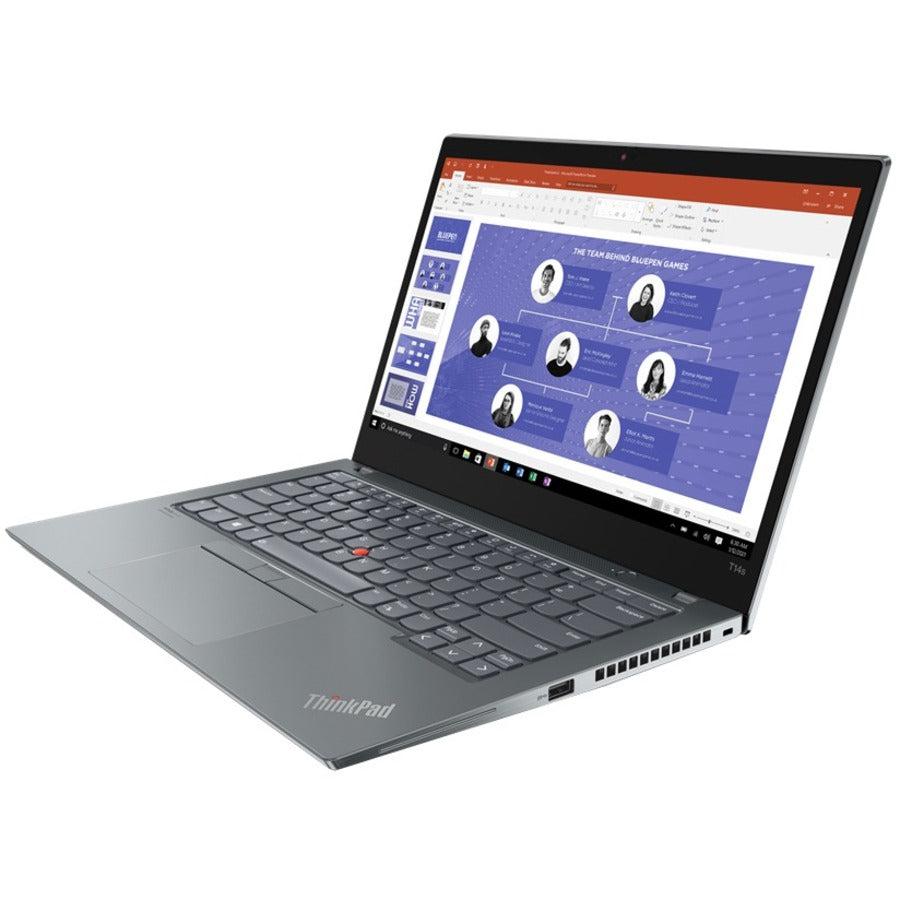 Lenovo Thinkpad T14S Notebook 35.6 Cm (14") Touchscreen Full Hd Amd Ryzen™ 5 Pro 16 Gb Lpddr4-Sdram 512 Gb Ssd Wi-Fi 6 (802.11Ax) Windows 10 Pro Grey