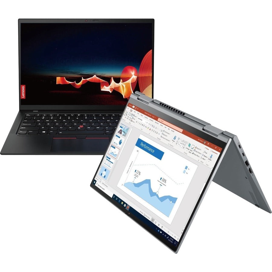 Lenovo Thinkpad X1 Carbon Gen 10 21Cb000Cus 14" Touchscreen Notebook - Wuxga - 1920 X 1200 - Intel Core I7 I7-1260P Dodeca-Core (12 Core) - 16 Gb Total Ram - 512 Gb Ssd - Black Paint