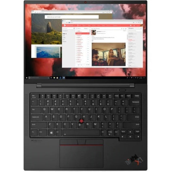 Lenovo Thinkpad X1 Carbon Notebook 35.6 Cm (14") Full Hd+ Intel® Core™ I5 16 Gb Lpddr4X-Sdram 256 Gb Ssd Wi-Fi 6 (802.11Ax) Windows 10 Pro Black