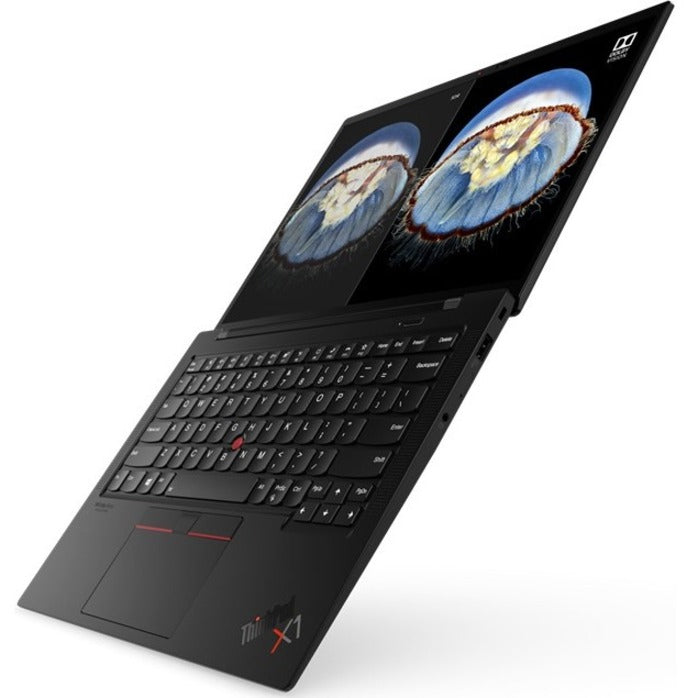 Lenovo Thinkpad X1 Carbon Notebook 35.6 Cm (14") Touchscreen Full Hd+ Intel® Core™ I5 16 Gb Lpddr4X-Sdram 256 Gb Ssd Wi-Fi 6 (802.11Ax) Windows 10 Pro Black 20Xw004Pus