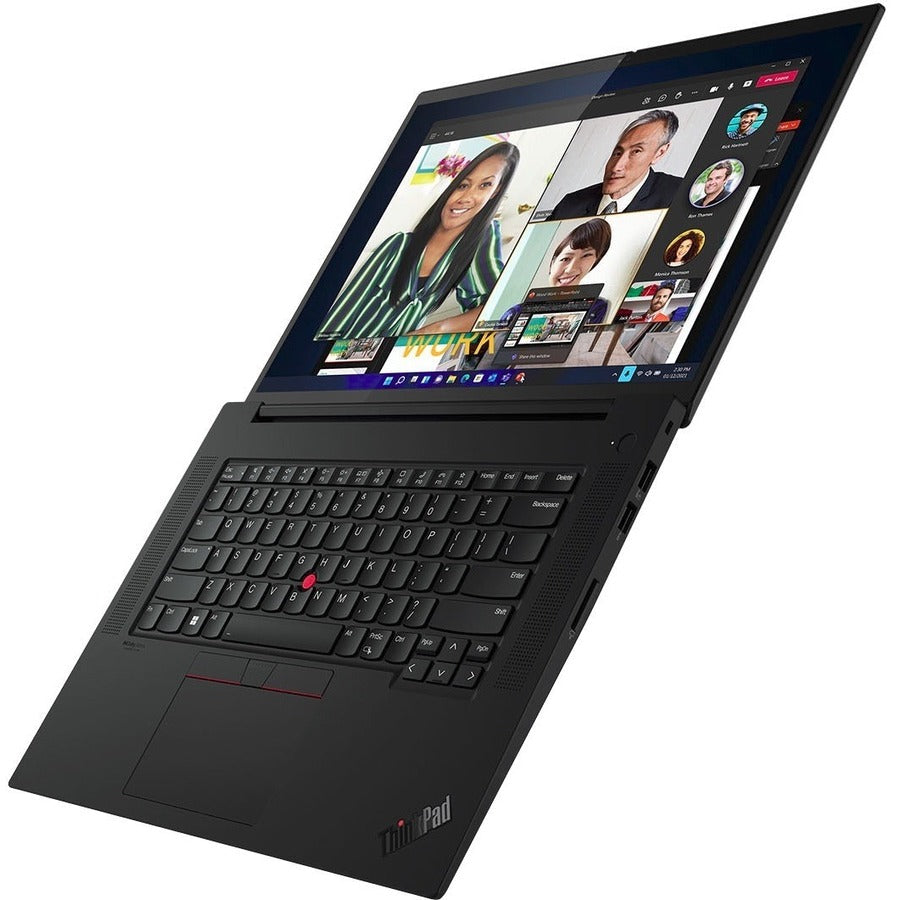 Lenovo Thinkpad X1 Extreme Gen 5 21De0049Us 16" Notebook - Wuxga - 1920 X 1200 - Intel Core I7 12Th Gen I7-12700H Tetradeca-Core (14 Core) 2.30 Ghz - 16 Gb Total Ram - 512 Gb Ssd - Black Paint