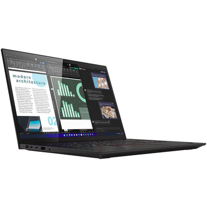 Lenovo Thinkpad X1 Extreme Gen 5 21De0049Us 16" Notebook - Wuxga - 1920 X 1200 - Intel Core I7 12Th Gen I7-12700H Tetradeca-Core (14 Core) 2.30 Ghz - 16 Gb Total Ram - 512 Gb Ssd - Black Paint