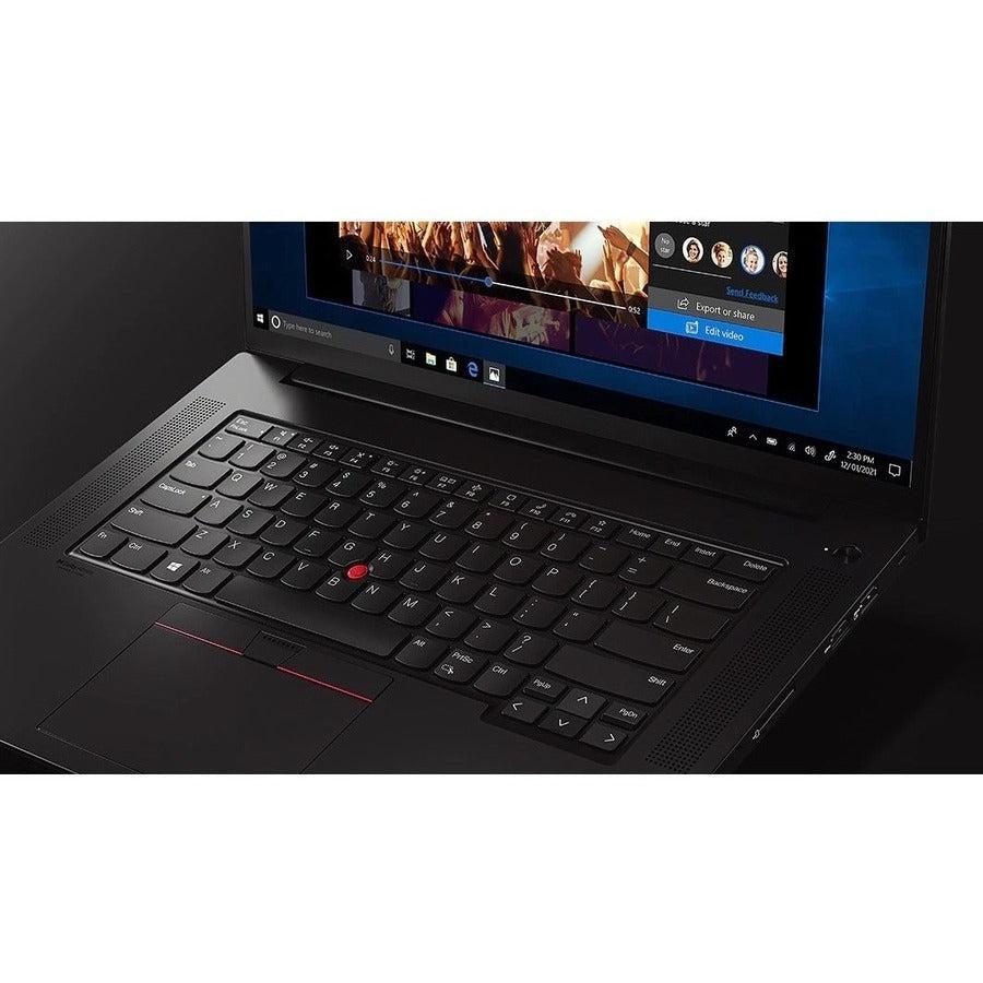 Lenovo Thinkpad X1 Extreme Notebook 40.6 Cm (16") Intel® Core™ I9 32 Gb Ddr4-Sdram 512 Gb Ssd Nvidia Geforce Rtx 3080 Wi-Fi 6E (802.11Ax) Windows 10 Pro Black