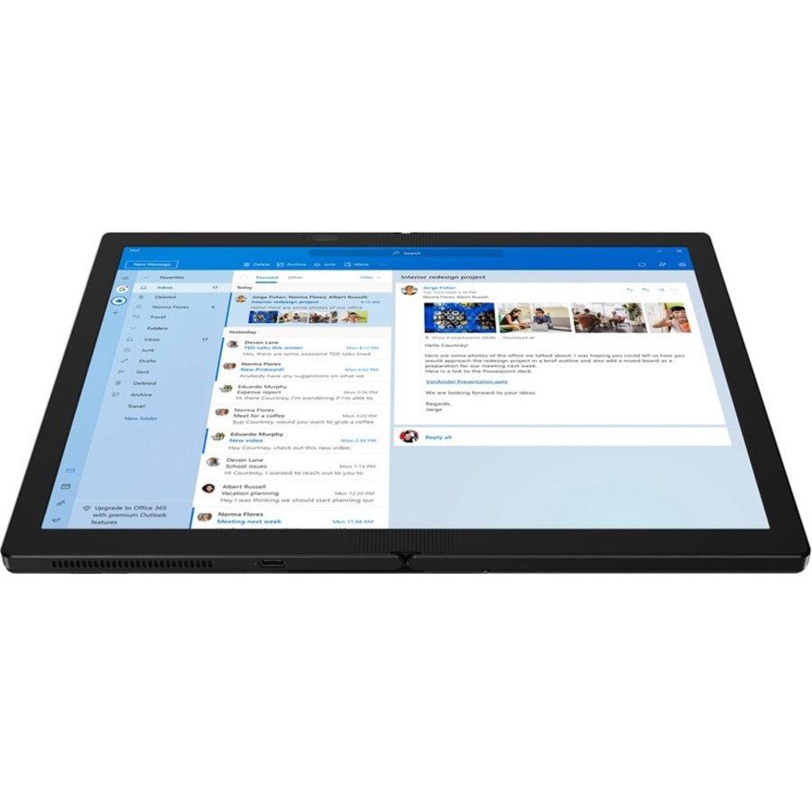 Lenovo Thinkpad X1 Fold Hybrid (2-In-1) 33.8 Cm (13.3") Touchscreen Qxga Intel Core With Intel 20Rk000Pus