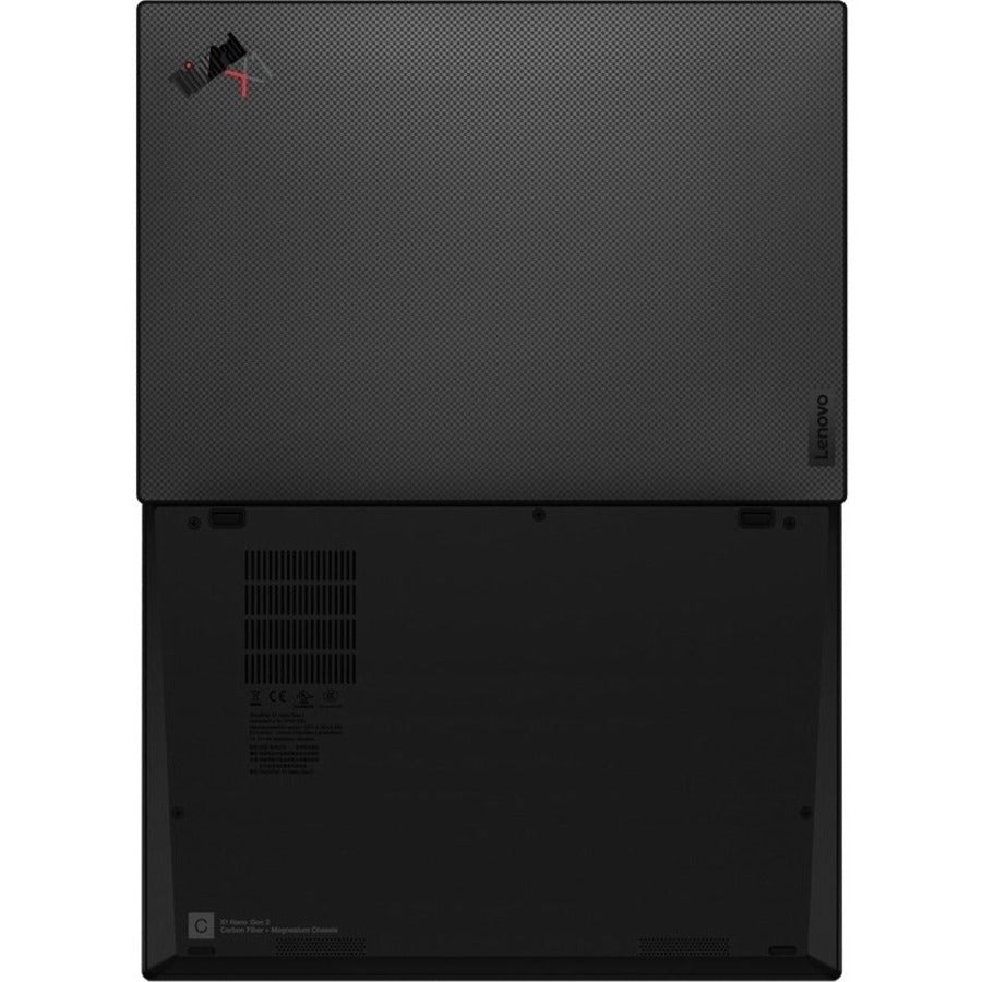 Lenovo Thinkpad X1 Nano Gen 2 21E80031Us 13" Notebook - 2K - 2160 X 1350 - Intel Core I5 12Th Gen I5-1240P Dodeca-Core (12 Core) - 16 Gb Total Ram - 16 Gb On-Board Memory - 256 Gb Ssd - Black Paint