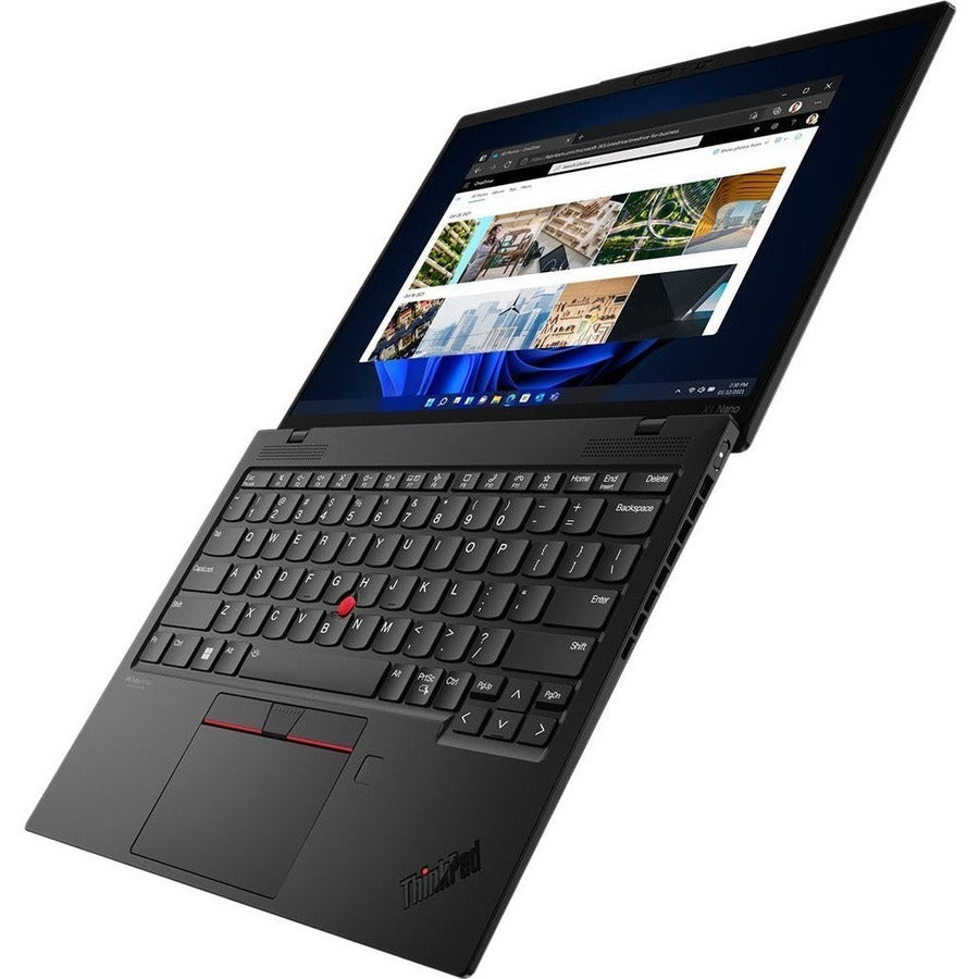 Lenovo Thinkpad X1 Nano Gen 2 21E80032Us 13" Notebook - 2K - 2160 X 1350 - Intel Core I7 12Th Gen I7-1260P Dodeca-Core (12 Core) - 16 Gb Total Ram - 16 Gb On-Board Memory - 512 Gb Ssd - Black Paint