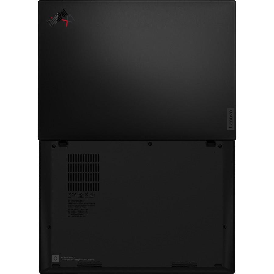 Lenovo Thinkpad X1 Nano Notebook 33 Cm (13") 2K Ultra Hd Intel® Core™ I7 16 Gb Lpddr4X-Sdram 256 Gb Ssd Wi-Fi 6 (802.11Ax) Windows 10 Pro Black