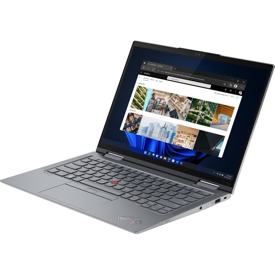 Lenovo Thinkpad X1 Yoga Gen 7 21Cd000Fus 14" Touchscreen Convertible 2 In 1 Notebook - Wuxga - 1920 X 1200 - Intel Core I5 12Th Gen I5-1240P Dodeca-Core (12 Core) - 16 Gb Total Ram - 16 Gb On-Board Memory - 256 Gb Ssd - Storm Gray