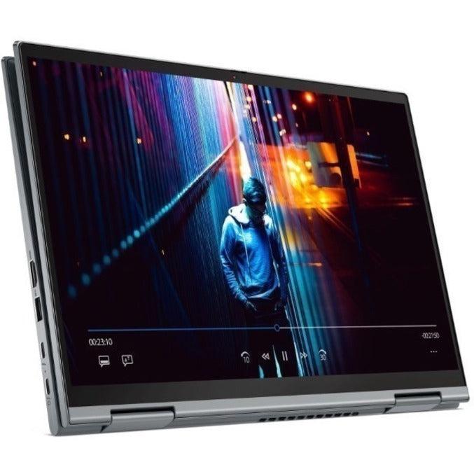 Lenovo Thinkpad X1 Yoga Hybrid (2-In-1) 35.6 Cm (14") Touchscreen Wuxga Intel® Core™ I5 16 Gb Lpddr4X-Sdram 256 Gb Ssd Wi-Fi 6 (802.11Ax) Windows 11 Pro Grey