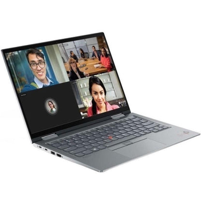 Lenovo Thinkpad X1 Yoga Hybrid (2-In-1) 35.6 Cm (14") Touchscreen Wuxga Intel® Core™ I5 16 Gb Lpddr4X-Sdram 256 Gb Ssd Wi-Fi 6 (802.11Ax) Windows 11 Pro Grey