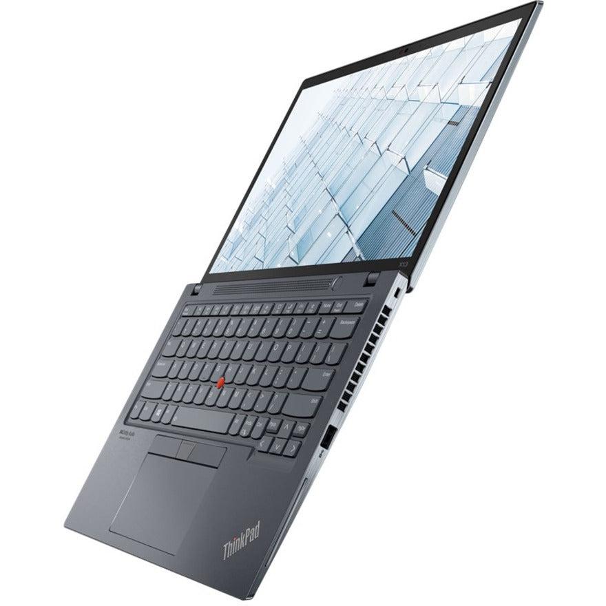 Lenovo Thinkpad X13 Notebook 33.8 Cm (13.3") Touchscreen Full Hd Amd Ryzen™ 7 Pro 16 Gb Lpddr4X-Sdram 512 Gb Ssd Wi-Fi 6 (802.11Ax) Windows 10 Pro Grey