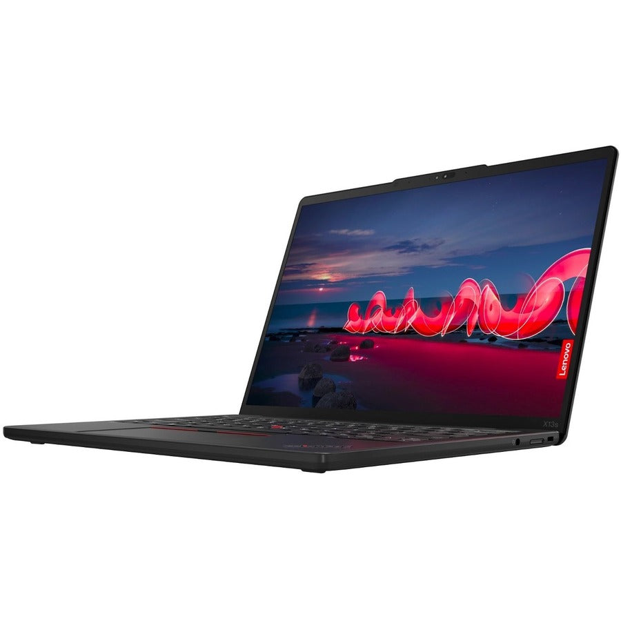 Lenovo Thinkpad X13S Gen 1 21Bx0013Us 13.3" Touchscreen Notebook - Wuxga - 1920 X 1200 - Qualcomm 3 Ghz - 16 Gb Total Ram - 16 Gb On-Board Memory - 256 Gb Ssd - Thunder Black