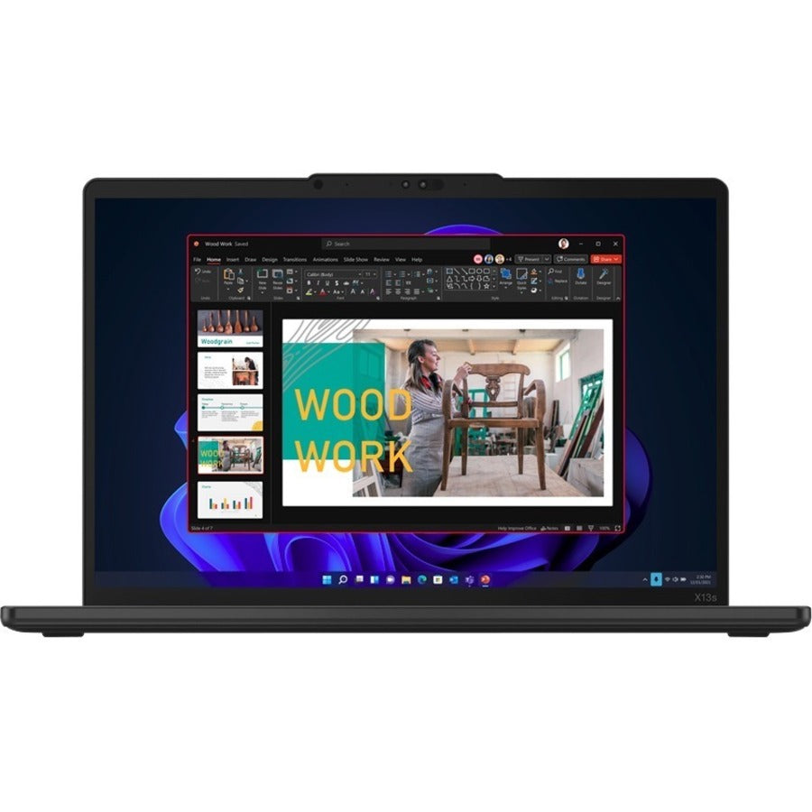 Lenovo Thinkpad X13S Gen 1 21Bx0013Us 13.3" Touchscreen Notebook - Wuxga - 1920 X 1200 - Qualcomm 3 Ghz - 16 Gb Total Ram - 16 Gb On-Board Memory - 256 Gb Ssd - Thunder Black