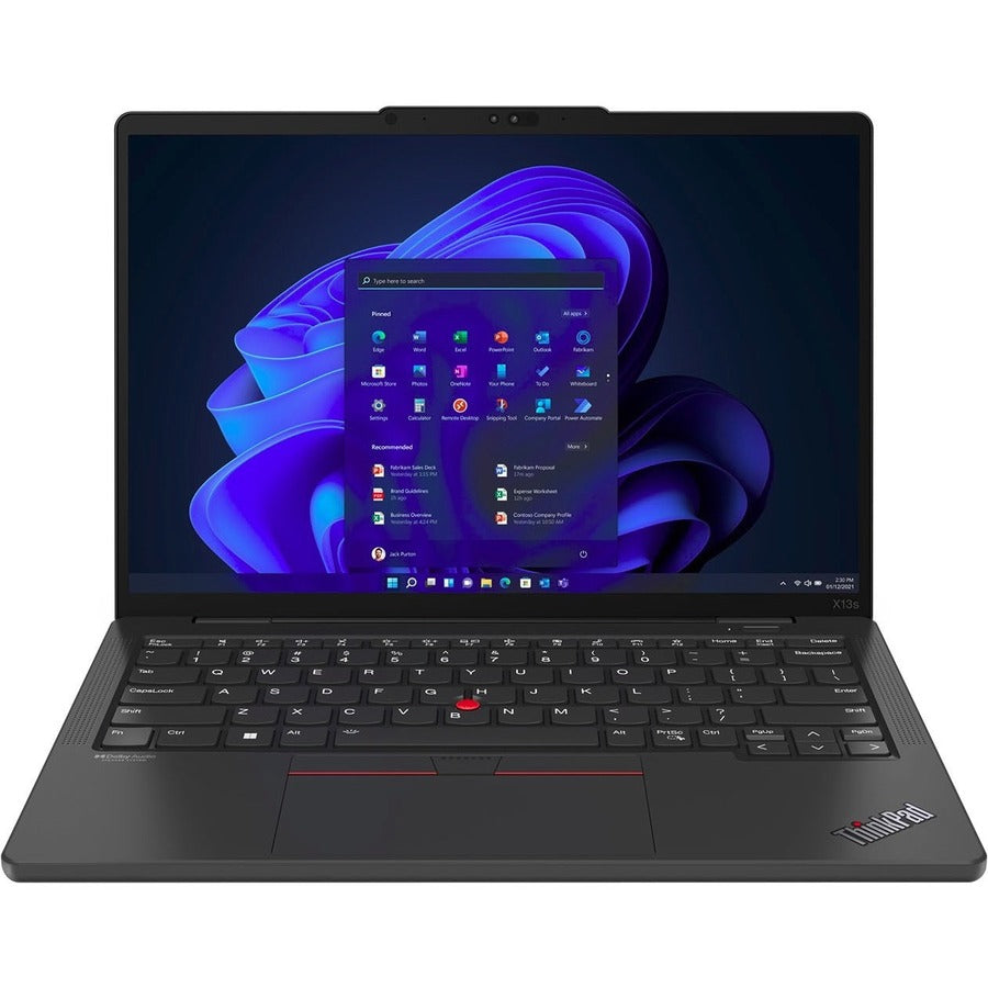 Lenovo Thinkpad X13S Gen 1 21Bx0014Us 13.3" Touchscreen Notebook - Wuxga - 1920 X 1200 - Qualcomm 3 Ghz - 16 Gb Total Ram - 256 Gb Ssd