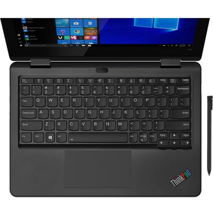 Lenovo Thinkpad Yoga 11E 6Th Gen 20Ses0M800 11.6" Touchscreen Convertible 2 In 1 Notebook - Hd - 1366 X 768 - Intel Core M 8Th Gen I5-8200Y Dual-Core (2 Core) 1.30 Ghz - 8 Gb Total Ram - 128 Gb Ssd - Glossy Black