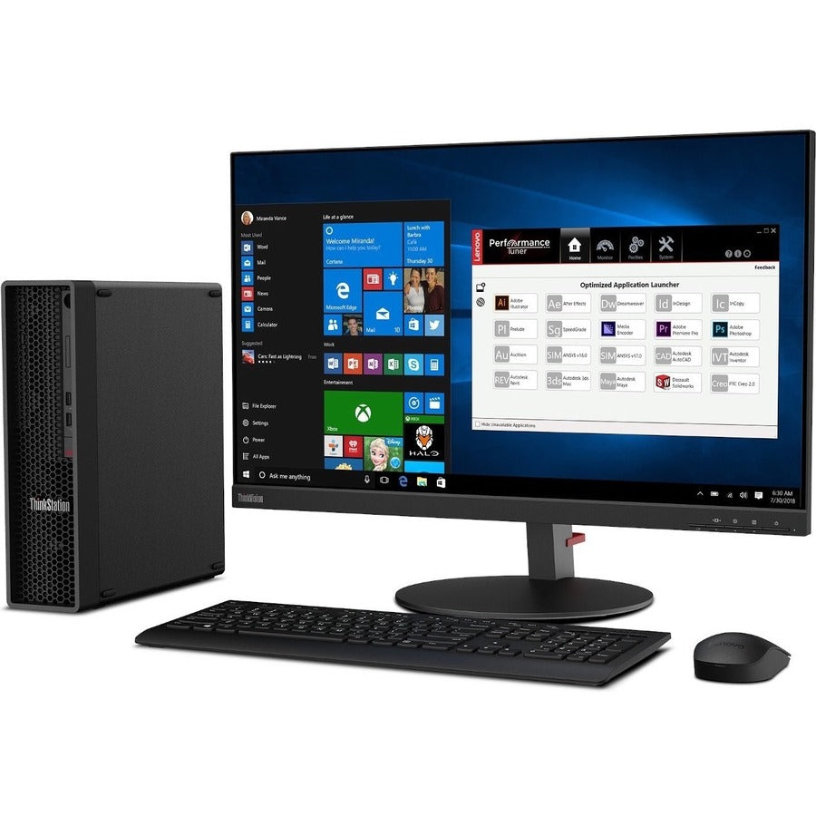 Lenovo Thinkstation P350 30E5004Qus Workstation - 1 X Intel Core I5 Hexa-Core (6 Core) I5-11500 11Th Gen 2.70 Ghz - 8 Gb Ddr4 Sdram Ram - 256 Gb Ssd - Small Form Factor