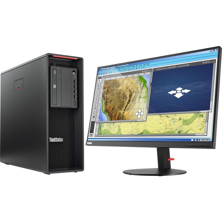 Lenovo Thinkstation P520 Ddr4-Sdram W-2235 Tower Intel Xeon W 16 Gb 512 Gb Ssd Windows 10 Pro For Workstations Workstation Black