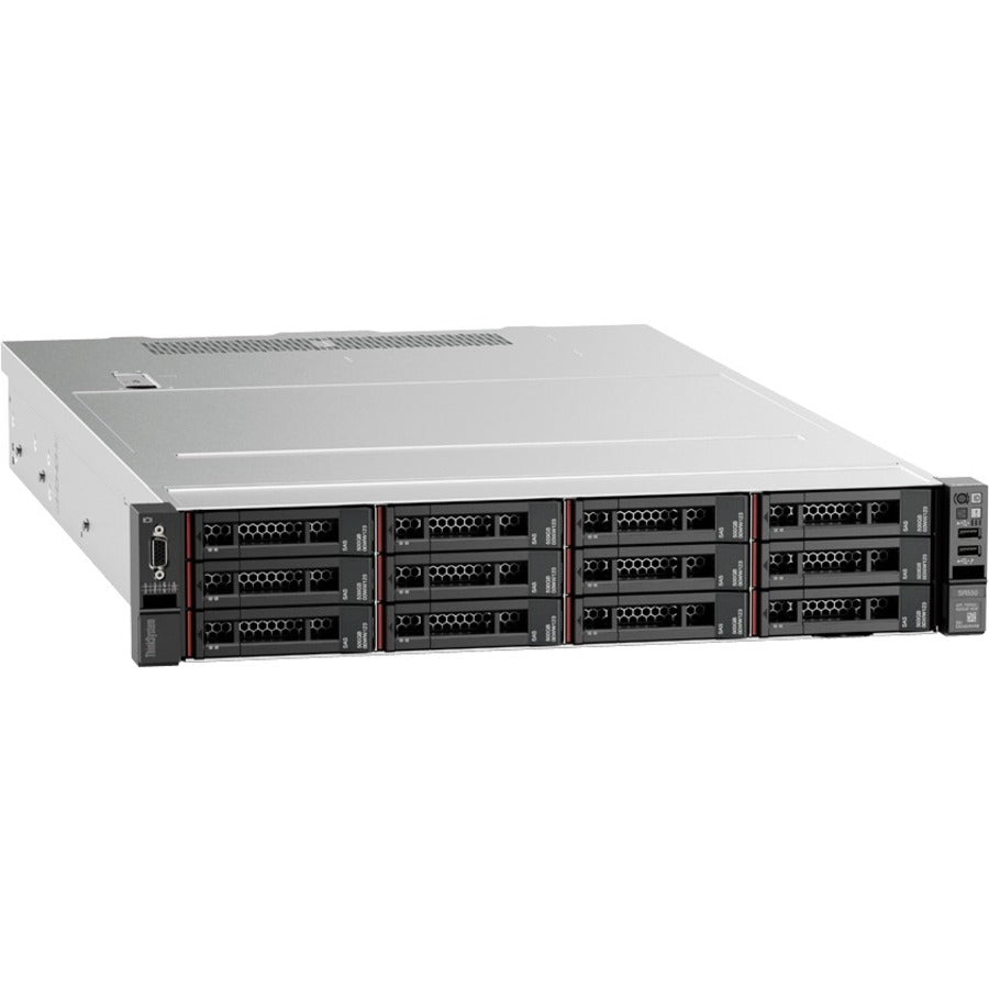 Lenovo Thinksystem Sr550 Server 61.4 Tb 2.1 Ghz 32 Gb Rack (2U) Intel Xeon Silver 750 W Ddr4-Sdram