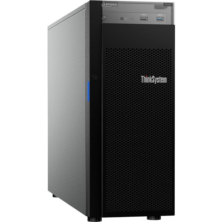 Lenovo Thinksystem St250 7Y46A00Zna 4U Tower Server - 1 X Intel Xeon E-2144G 3.60 Ghz - 8 Gb Ram - Serial Ata/600 Controller